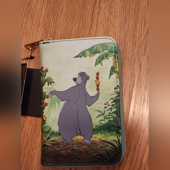 Loungefly Disney Wallet: The Jungle Book- Baloo Archives Wallet - Picture 3 of 5